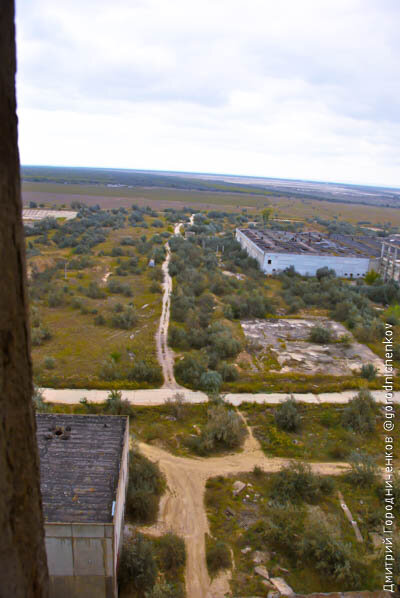 Вид с крыши Крымской АЭС